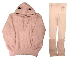 【中古】衣料雑貨 プリン フーディ＆レッグウォーマーレギンスセット ピンク レディースフリーサイズ 「ポケットモンスター Pokemon Sleep meets GELATO PIQUE」