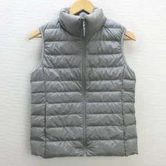 U■ユニクロ/UNIQLO ウルトラライトダウンベスト/JKT【M】灰/LADIES/17【中古】