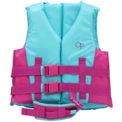 Ocean Pacific オーシャンパシフィック キッズ フローティングベスト ライフジャケット #122485 ターコイズ