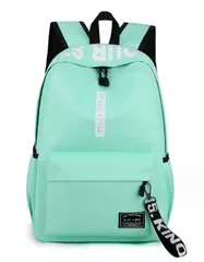 【数量限定】ストラップ付 リュック アウトドア 軽量 レディース 通学 通勤 大容量 バッグパック リュックサック [ブルーリフレイン]