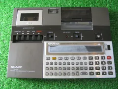 【ジャンク・レトロ】シャープ　CE-125S PC-1261 マイクロカセット ジャンク・レトロ】シャープ CE-125S PC-1261 マイクロカセット