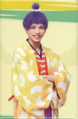 【中古】バッジ・ピンズ [単品] 新正俊(兵頭九門)/夏組 長方形缶バッジ 「Blu-ray MANKAI STAGE『A3!(エースリー)』ACT2! ～SUMMER 2023～」 きゃにめ購入特典