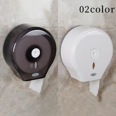 トイレットペーパーホルダー 壁掛け 業務用 ロールペーパーケース ロールペーパーホルダー 据付けトイレットペーパーホルダー 紙巻器 テープ止め