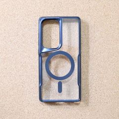 Galaxy s25 ultra用　スマホケース(ブラックメタリック）