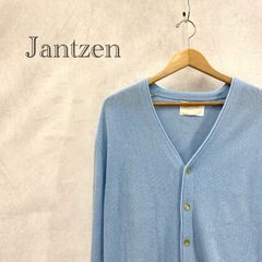 Jantzen ニット カーディガン トップス L ライトブルー  メンズ