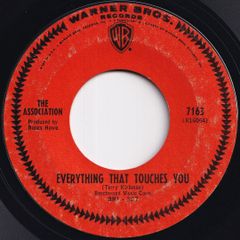 Association Everything That Touches You / We Love Us Warner Bros. US 7163 211805 ROCK POP ロック ポップ レコード 7インチ 45