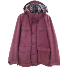 BURBERRY BLACK LABEL バーバリーブラックレーベル マウンテンジャケット L パープル 三陽商会 ライナー付き メンズ 古着のサムネイル