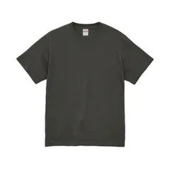 ユナイテッドアスレ United Athle 半袖 Tシャツ トップス アパレル 無地 ハイクオリティー 5001-01 0933 メンズ レディース ユニセックス ヘイジーブラック