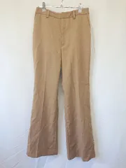 ◇ Θ BEAUTY & YOUTH ビューティアンドユース UNITED ARROWS フレア パンツ サイズM キャメル系 レディース E  【1507160010676】