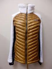 THE NORTH FACE SUMMIT SERIES ジャケット 茶×白 Ｍサイズ ノースフェイス 403F02