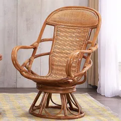 オーストリアアンティークアームチェアー籐佇まいの美しい椅子
