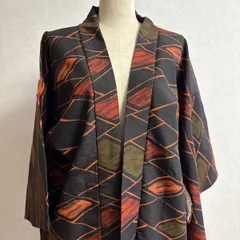 き127◯羽織 アンティーク 和装コート レトロ おしゃれ