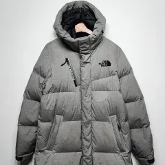 THE NORTH FACE ザノースフェイス ダウンジャケット ロング丈 アウター ジャケット グレー S