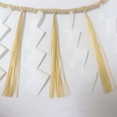 san888☀様ご注文のお品　国産精麻のしめ縄、約50cm