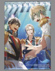 【中古】バッジ・ビンズ 集合 描き下ろしスクエア缶バッジ 「Switchソフト My9Swallows TOPSTARS LEAGUE オトメイト スイートBOX」 アニメイト購入特典