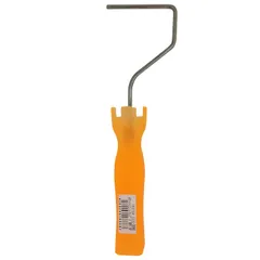 【在庫処】【セール中】【限定商品】【今がお買い時！】【早い者勝ち】2 3兼用(角) ポケットミニハンドル ペイント用ローラーハンドル マルテー 短柄 大塚刷毛 オレンジ