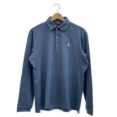 タグ付 未使用品 Munsingwear 長袖ポロシャツ ネイビー 胸ポケ L