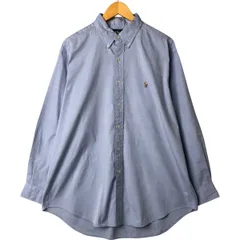 古着 ラルフローレン Ralph Lauren YARMOUTH 長袖 ボタンダウンシャツ メンズL相当/eaa509387