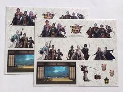 Switch 刀剣乱舞無双 特典　スキンシール 2枚セット