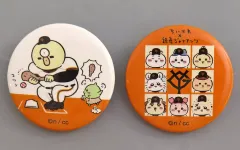 【中古】バッジ・ビンズ 選手名鑑＆バント 「ちいかわ なんか小さくてかわいいやつ×読売ジャイアンツ トレーディングちび缶バッジ2個セット」