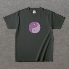 和柄Tシャツ　小紋 縞 -彩・円-