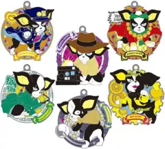 【中古】キーホルダー・マスコット(キャラクター) 全6種セット 「ラバーマスコット ジョジョの奇妙な冒険 イギーの奇妙なコスプレ」