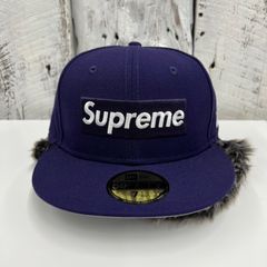 Supreme×NEW ERA シュプリーム×ニューエラ EARFLAP NEW ERA イヤーフラップ付きボックスロゴキャップ