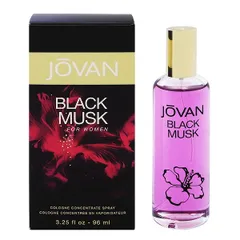 ジョーバン ブラックムスク フォーウーマン EDC・SP 96ml 香水 フレグランス JOVAN BLACK MUSK FOR WOMEN COLOGNE 新品 未使用のサムネイル