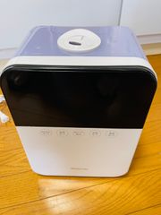 アイリスオーヤマ ハイブリッド式加湿器 4.5L 大容量／超音波×加熱式 3段階モード【2021年製】