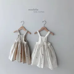 flower apron one-piece