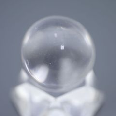 天然本水晶 丸玉 21.8g 25.3mm 天然石・置物　厄除け 浄化 クリスタルスフィア