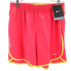 未使用 NIKE ナイキ ランニング ショートパンツ M ピンクレッド メンズ 古着
