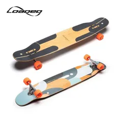 [レビュー特典あり] ローデッド ロングスケート コンプリート マタハリ MATA HARI PARIS V2 180mm 50° FAT FREE 65mm 80A ロンスケ スケボー ダンシング