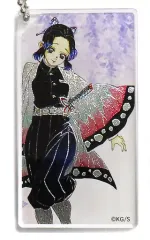 【中古】キーホルダー 胡蝶しのぶ(カラー) 「鬼滅の刃 吾峠呼世晴原画展 GIRLSアクリルキーホルダーコレクション」