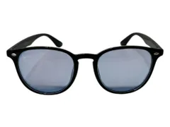 Champion (チャンピオン) ブルーレンズ調光 偏光サングラス ボストンタイプ 日本製 52□20-148 ↕45 ブラック メンズ/025