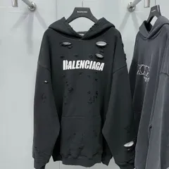 2024年最新】balenciaga パーカー デストロイの人気アイテム - メルカリ