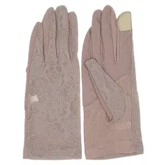 UV手袋 レディース ショート スマホ対応 メッシュ 滑り止め 日焼け防止 紫外線 指あり 蒸れない 涼しい おしゃれ 可愛い 携帯操作 母の日 プレゼント 7071