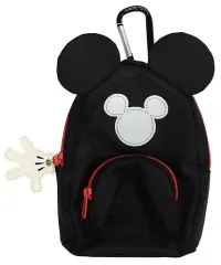 【中古】雑貨 ミッキーマウス(ブラック) ミッキーリュック型パスケース付きポーチ 「ディズニー」 東京ディズニーリゾート限定