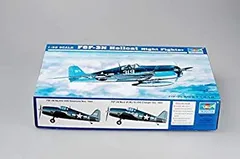 (未使用･未開封品)トランペッター 1/32 グラマン F6F-3N ヘルキャット ナイトファイター 02258 プラモデル Amazon | トランペッター 1/32 グラマン F6F-3N ヘルキャット