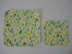 ガーゼハンカチ（森のくまさん）2枚組