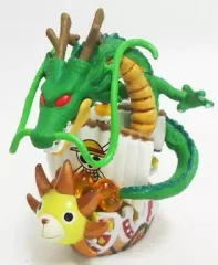 【中古】食玩 トレーディングフィギュア 神龍×サウザンド・サニー号 「ドラゴンボール×ワンピース 夢のフュージョンフィギュア」