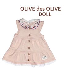 OLIVE des OLIVE ワッフルチュニック オリーブデオリーブ トップス ワンピースとしても◎