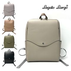 新品 レガートラルゴ リュック かるいかばん A4 フェイクレザー 合皮 人気 レディース 大人可愛い LG-P0114Z Legato Largo 軽量ボンディング 正規品 新品未使用