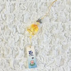 となりのトトロ　ミニ風鈴　ジブリ　ガラス