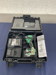 ◇HiKOKI(ハイコーキ) 18V 充電式 インパクトドライバー 最大締付トルク180N・m アグレッシブグリーン マルチボルト畜電池×1個、充電器、ケース付 ビット別売り WH18DC (XP)【八尾店】