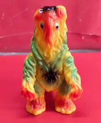 M1号 M1号の大怪獣ゴジラシリーズ ヘドラ ミドルサイズ(黄成型/赤 緑 黒 塗装) 110mmのサムネイル