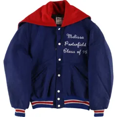 USA製DeLONGデロングアワードジャケット セーラーカラー スタジャン70s USA製DeLONGデロングアワードジャケット セーラーカラー