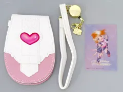 【中古】財布・パスケース キュアブラック カードコミューン型ホルダー 「一番くじ プリキュア ～Emotional moment～」 D賞