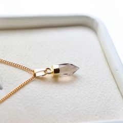 天然石スモーキークォーツ ネックレス︎︎⟡お守り︎︎⟡ペンダント