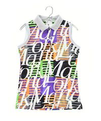【ランクA美品】マーク＆ロナ｜レディース｜Ｍサイズ｜ノースリーブポロシャツ｜中古ゴルフ用品